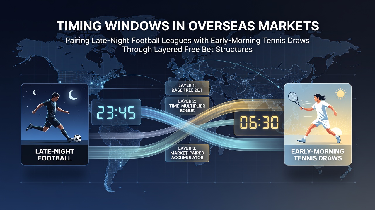 Bettors reviewing late-night football schedules alongside early tennis draws on digital platforms